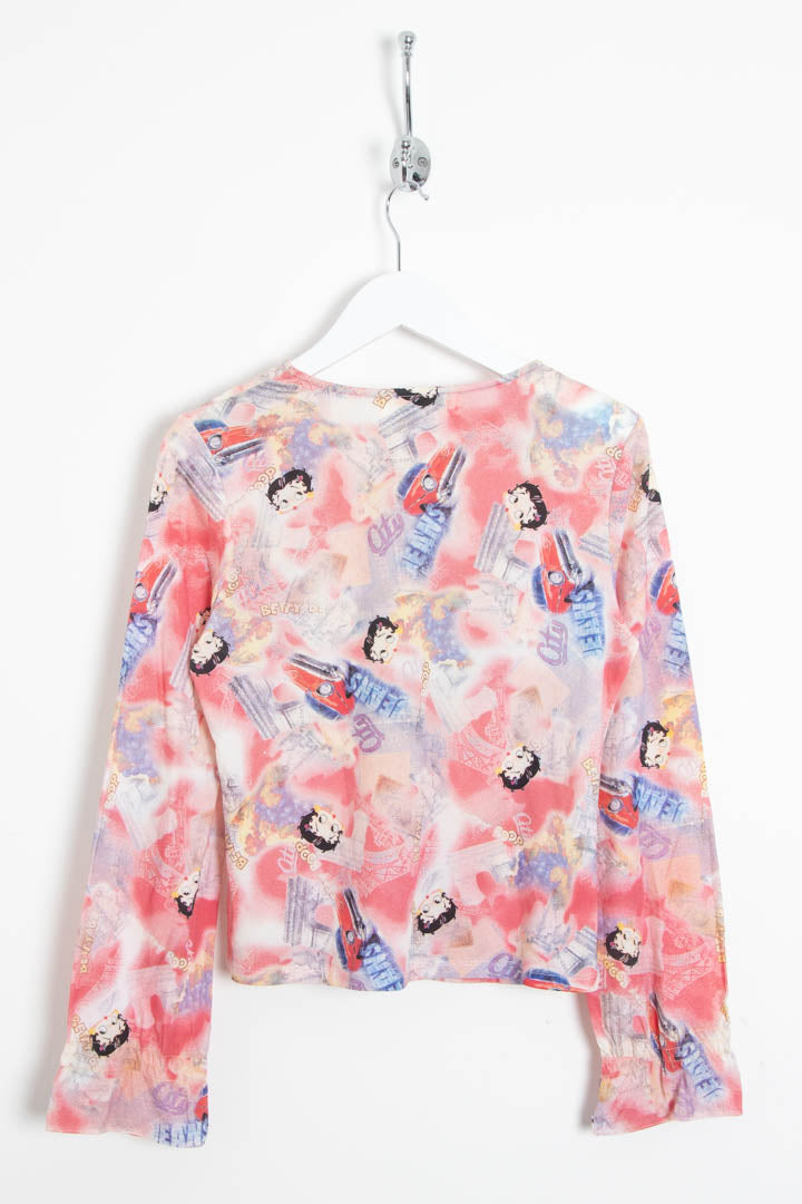 Image of 2002 Women's Betty Boop Long Sleeve Top (S)