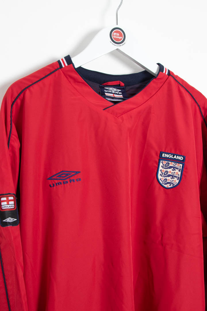 Image of 2002-04 England Umbro Drill Windbreaker (S)