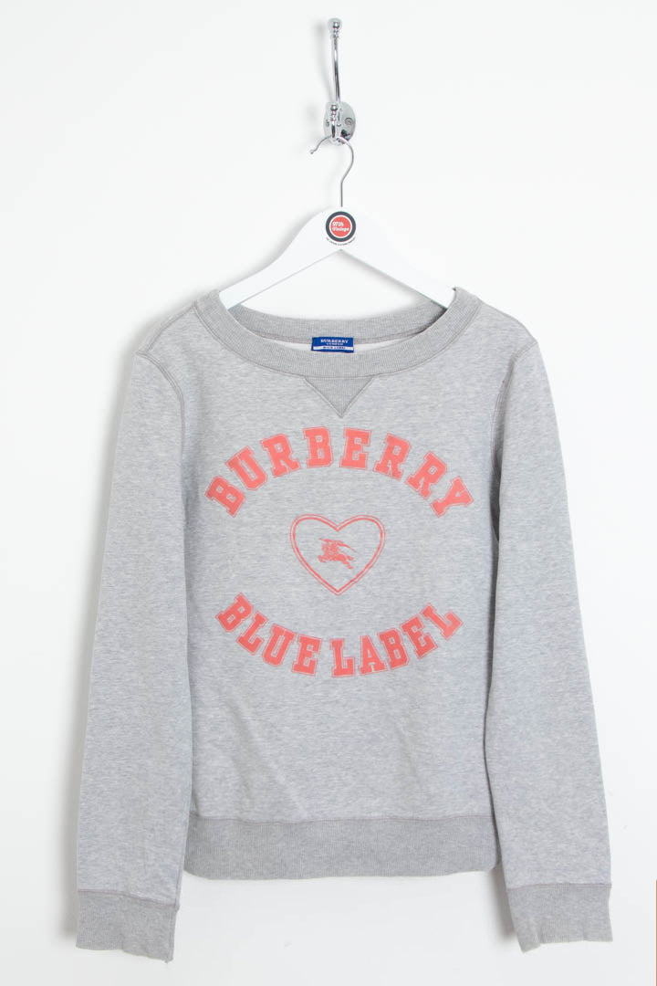 トップス Burberry Blue Label Check Sweatshirt 38 Women's Burberry Blue Label Crew Neck Sweatshirt (XS) – 97th Vintage