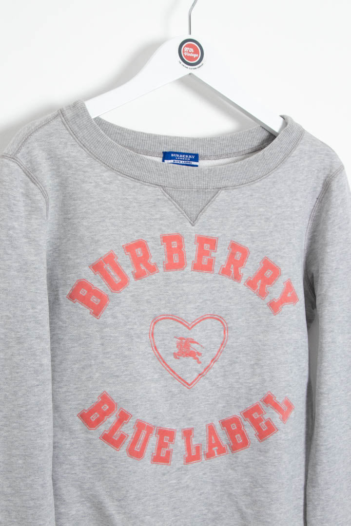Image of Women's Burberry Blue Label Crew Neck Sweatshirt (XS)