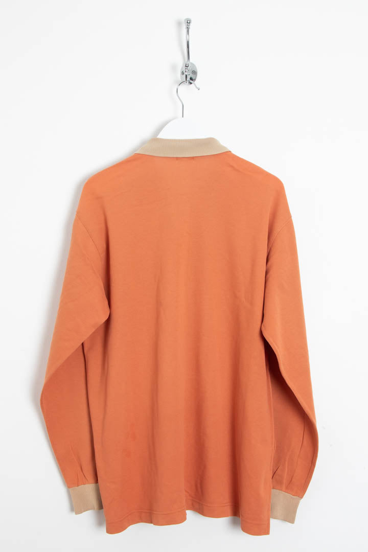 Image of Valentino Garavani Long Sleeve Polo Shirt (M)