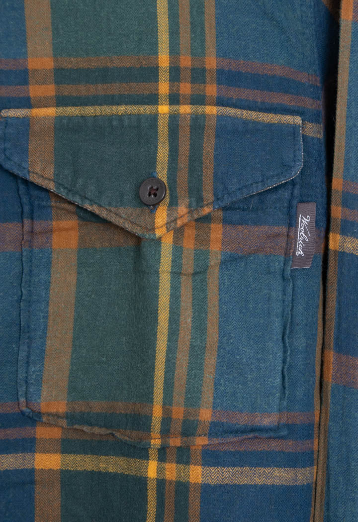 Image of Woolrich Long Sleeve Checkered Shirt (M)
