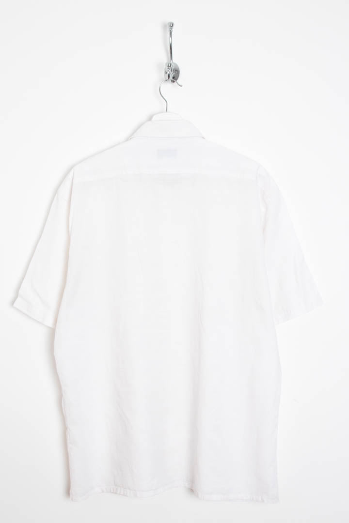 Image of YSL Short Sleeve Checkered Pocket Shirt (XL)