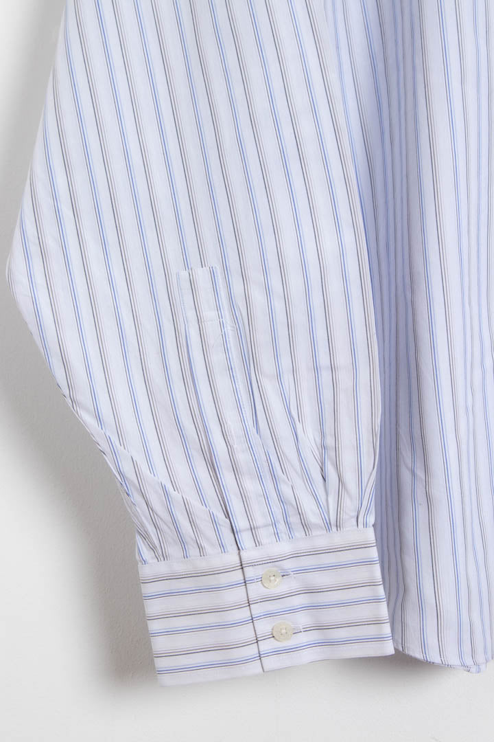 Image of YSL Long Sleeve Pinstripe Shirt (XXL)