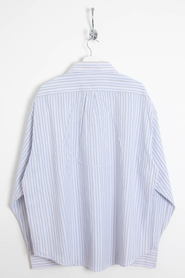 Image of YSL Long Sleeve Pinstripe Shirt (XXL)