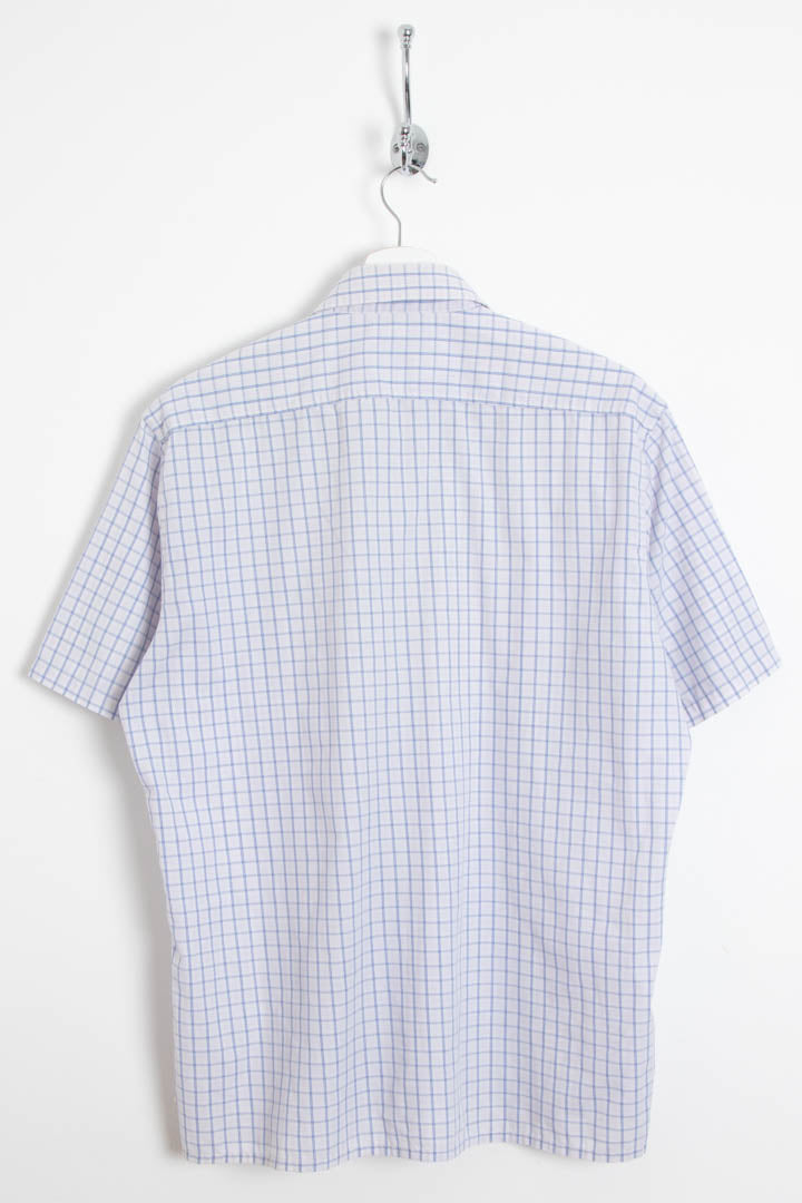 Image of YSL Short Sleeve Checkered Shirt (L)
