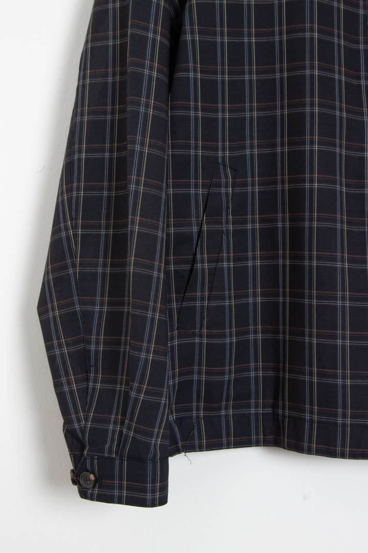 Image of YSL Checkered Harrington Jacket (M)