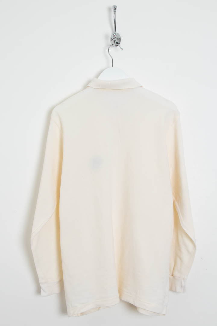 Image of Burberry Long Sleeve Polo Shirt (S)