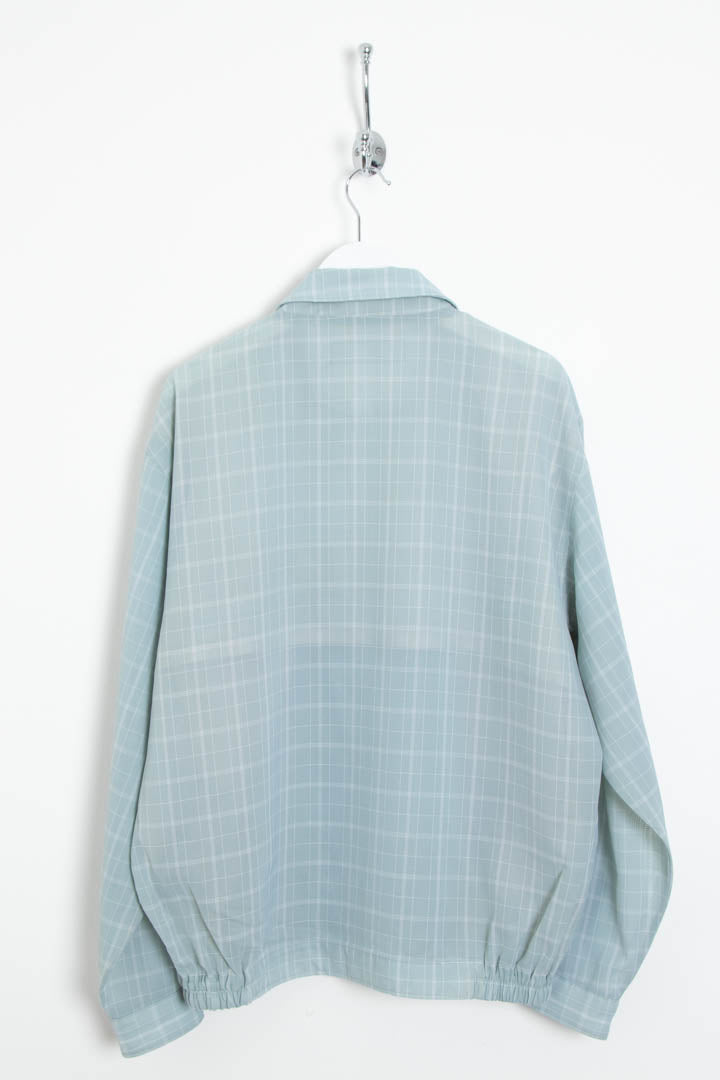 Image of YSL Checkered Harrington Jacket (S)