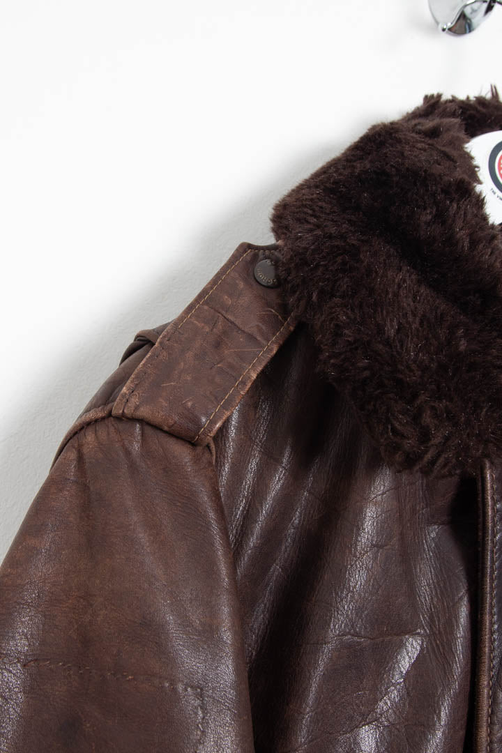 Image of Schott NYC G1 Leather Flight Jacket (S)