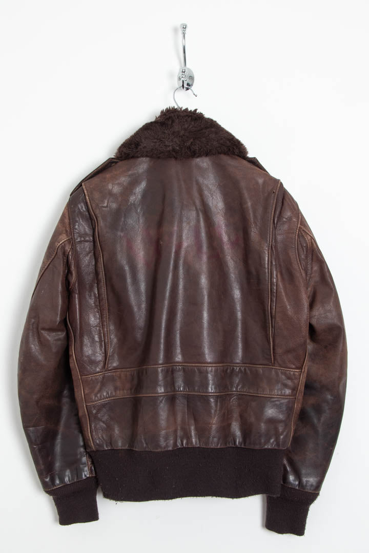 Image of Schott NYC G1 Leather Flight Jacket (S)