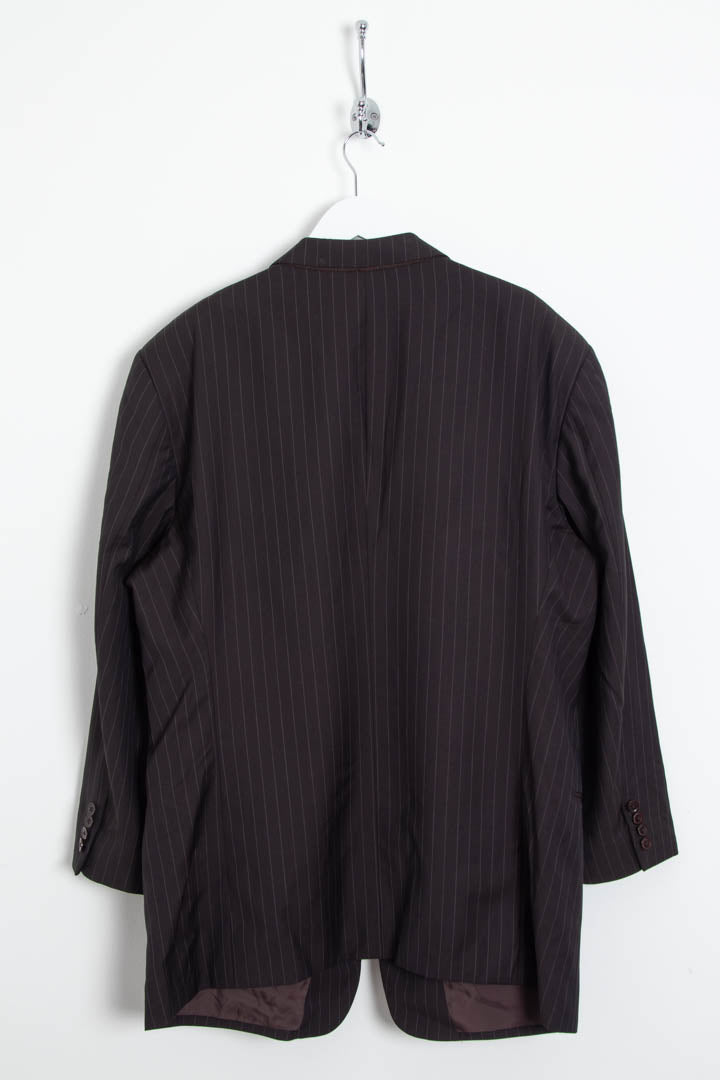 Image of Armani Collezioni Pinstripe Blazer Jacket (L)
