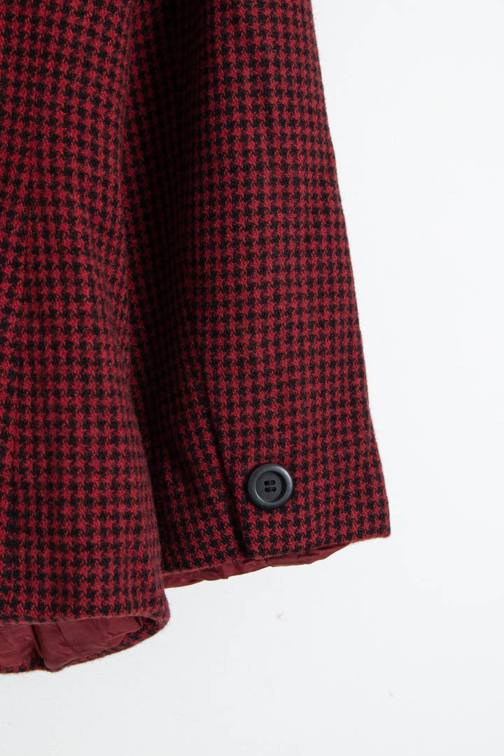 Image of Women's Christian Dior Cropped Blazer Houndstooth Jacket (S)