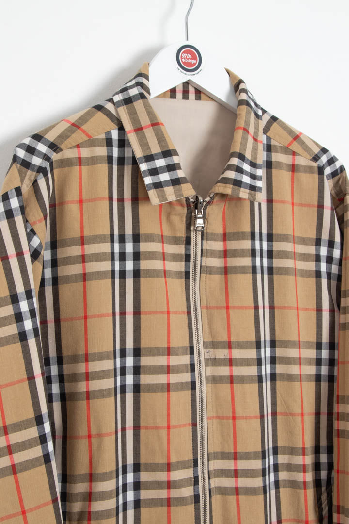 Image of Burberry Reversible Harrington Jacket (M)