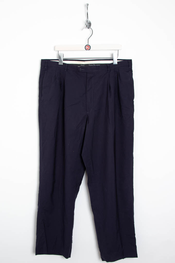 Christian Dior Pleated Suit Trousers (W38 x L29) – 97th Vintage