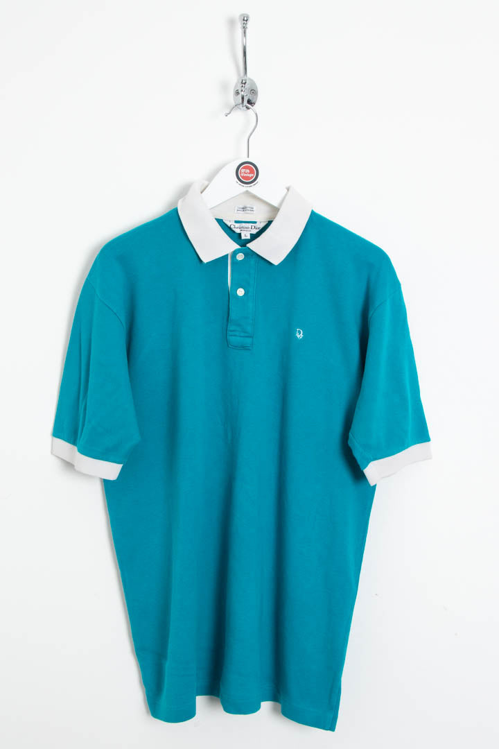 Image of Christian Dior Short Sleeve Polo Shirt (M)