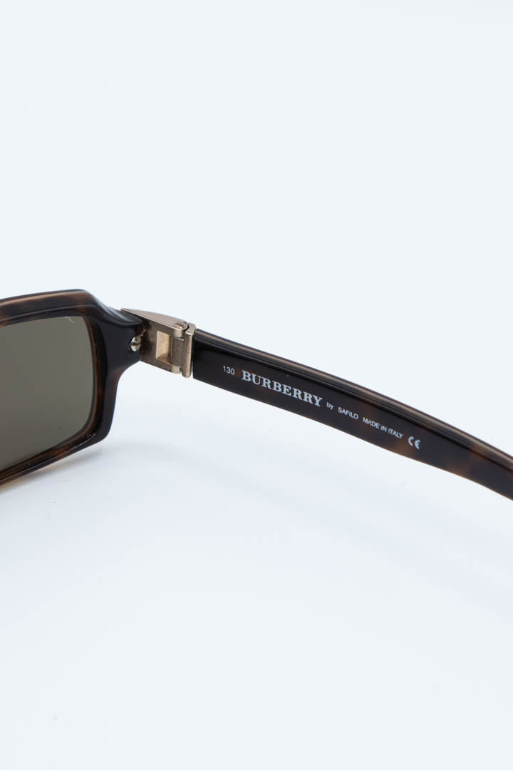 Image of Burberry Nova Check Rectangular Sunglasses 8369
