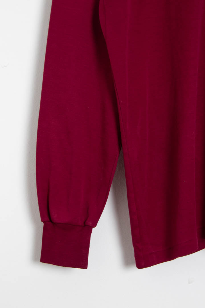 Image of YSL Long Sleeve Polo Shirt (S)