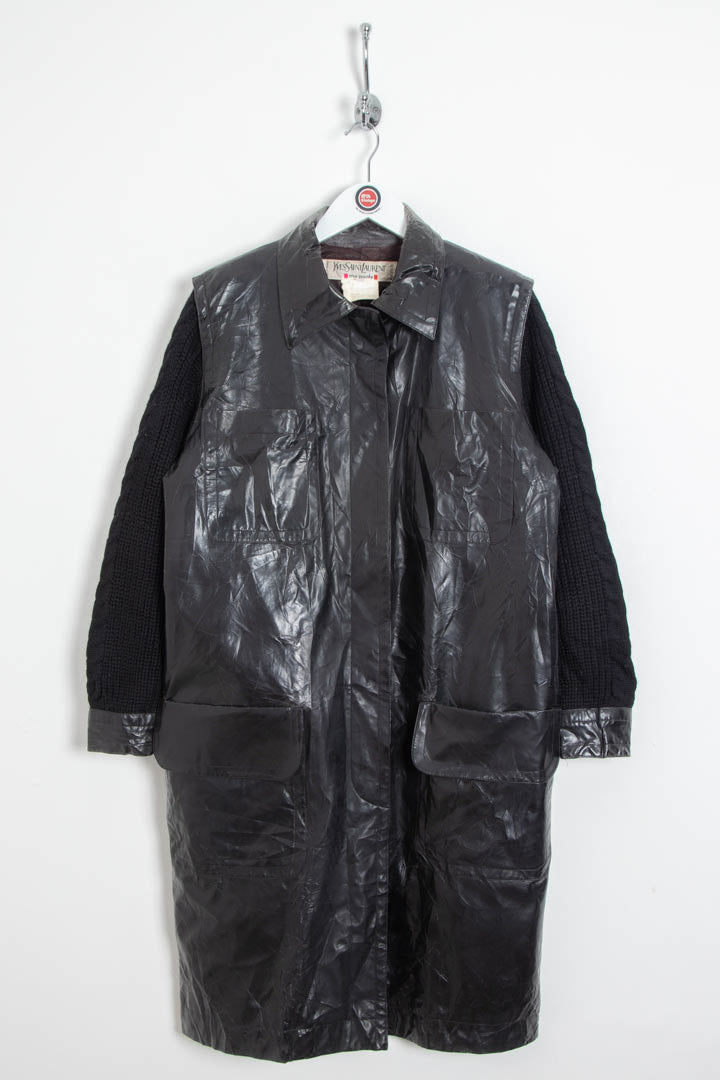 Image of Women's YSL Long PVC Coat (M)