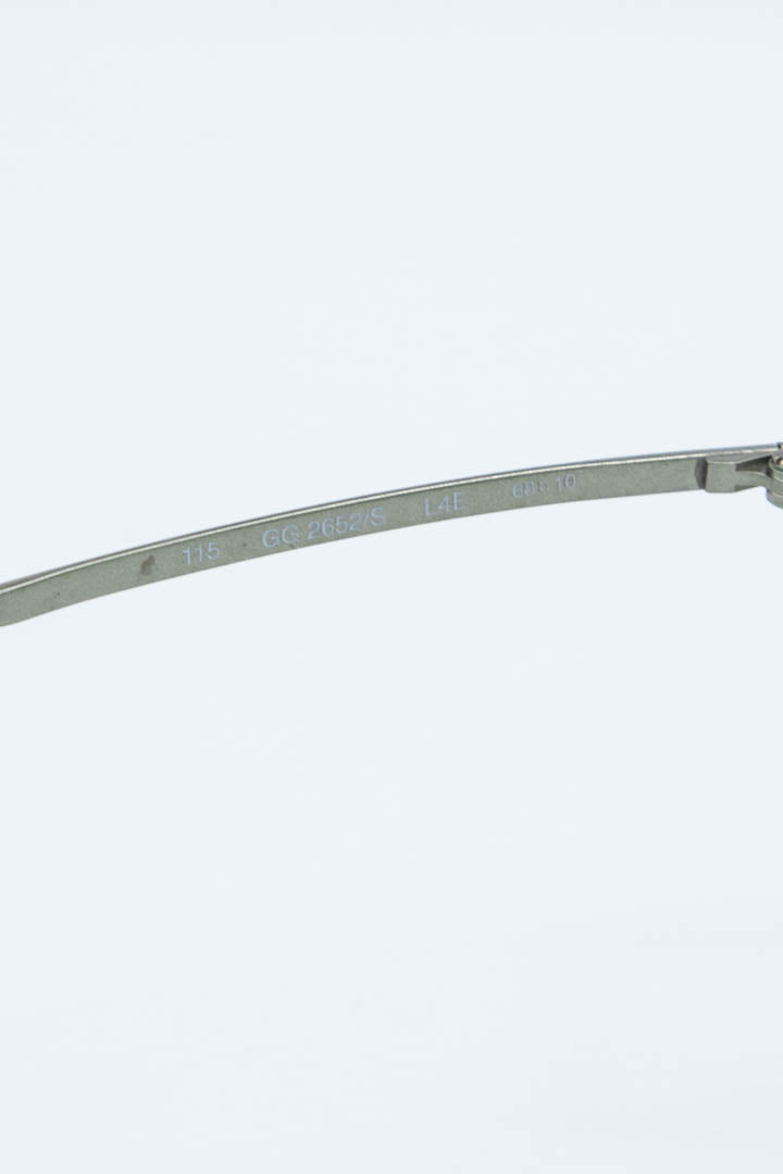 Image of Gucci Half Frame Wrap Sunglasses 2652