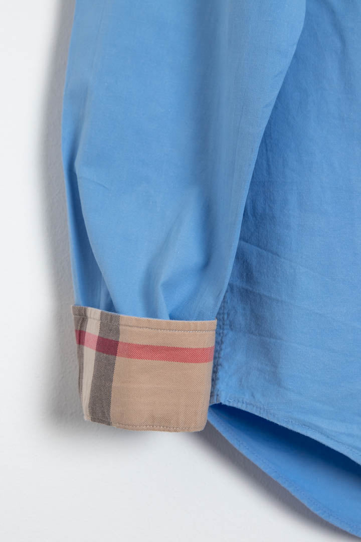 Image of Burberry Long Sleeve Shirt (S)