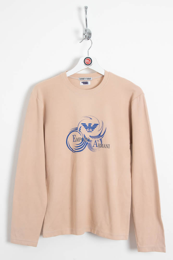 Women's Emporio Armani Long Sleeve Waffle T-Shirt (S) – 97th Vintage