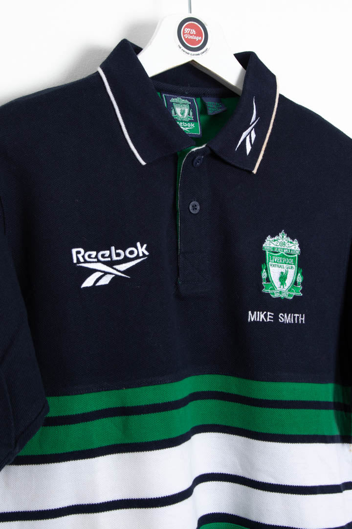1999-00 Liverpool FC Reebok Training Polo Shirt (Age 12/13) – 97th