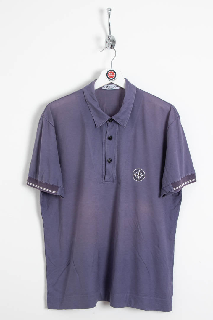 2009 Stone Island Short Sleeve Compass Logo Polo Shirt (M) – 97th