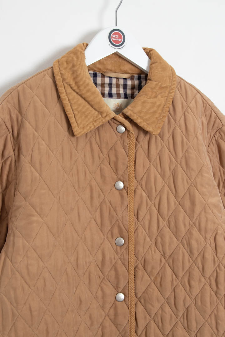 Image of Women's Aquascutum Quilted Parka Jacket (M)