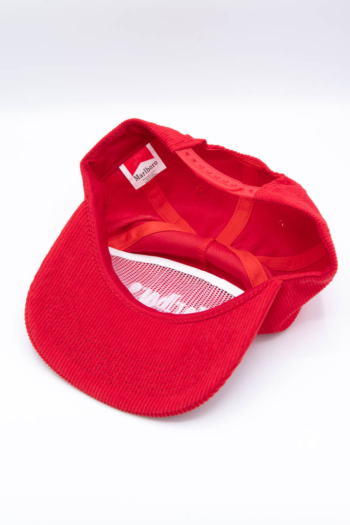 Marlboro Country Music Capコーデュロイ キャップ赤 Marlboro Country Music Corduroy Snapback Hat – 97th Vintage