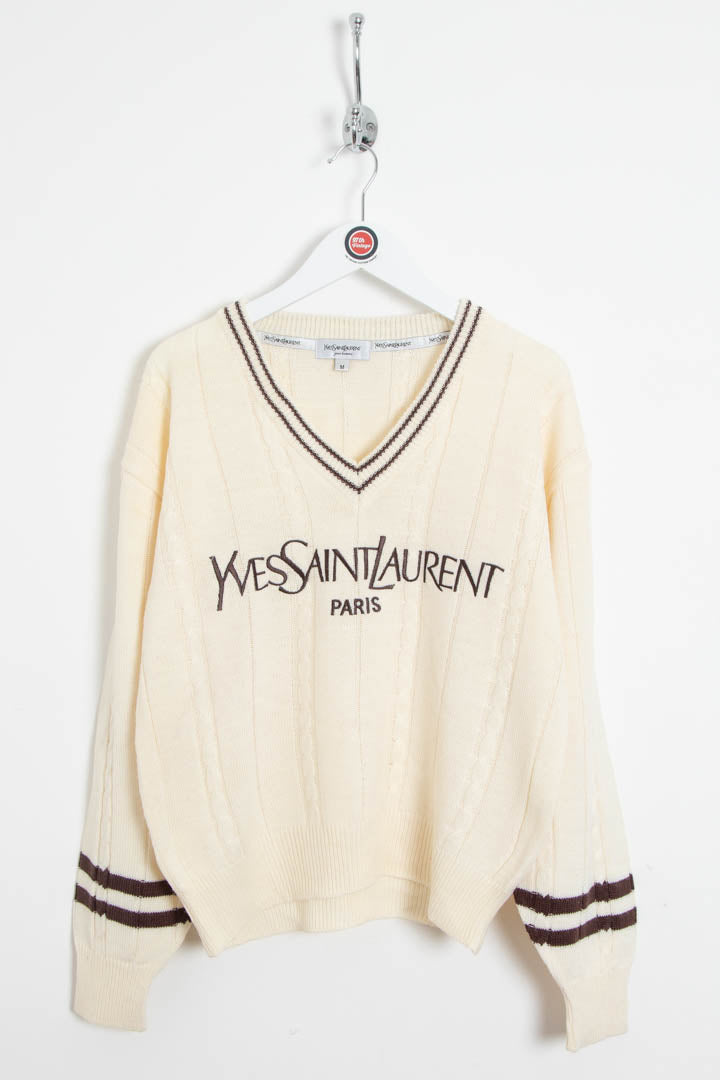 Image of YSL V Neck Wool Jumper (S)