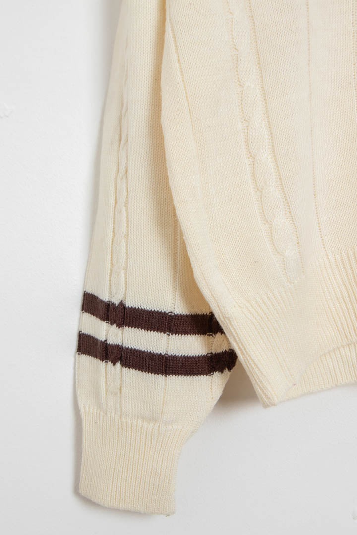 Image of YSL V Neck Wool Jumper (S)
