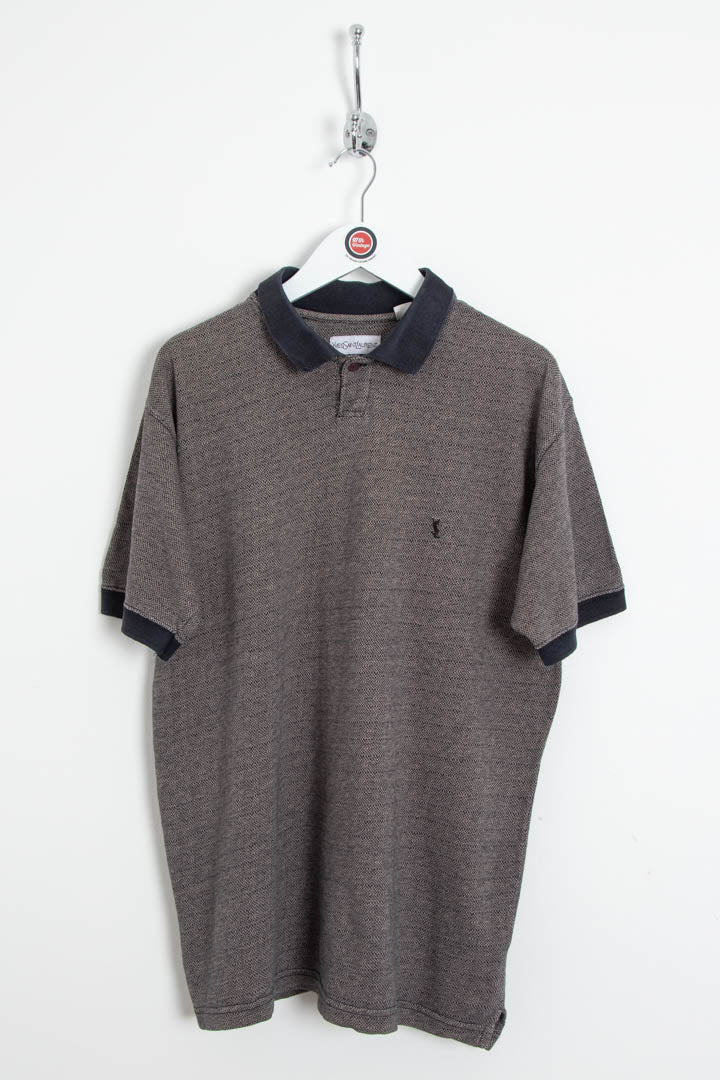 Image of YSL Short Sleeve Polo Shirt (S)