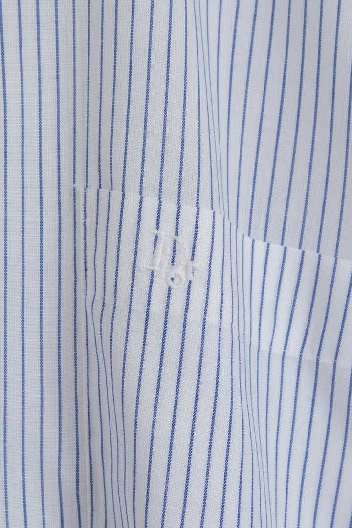 Image of Christian Dior Long Sleeve Pinstripe Shirt (M)