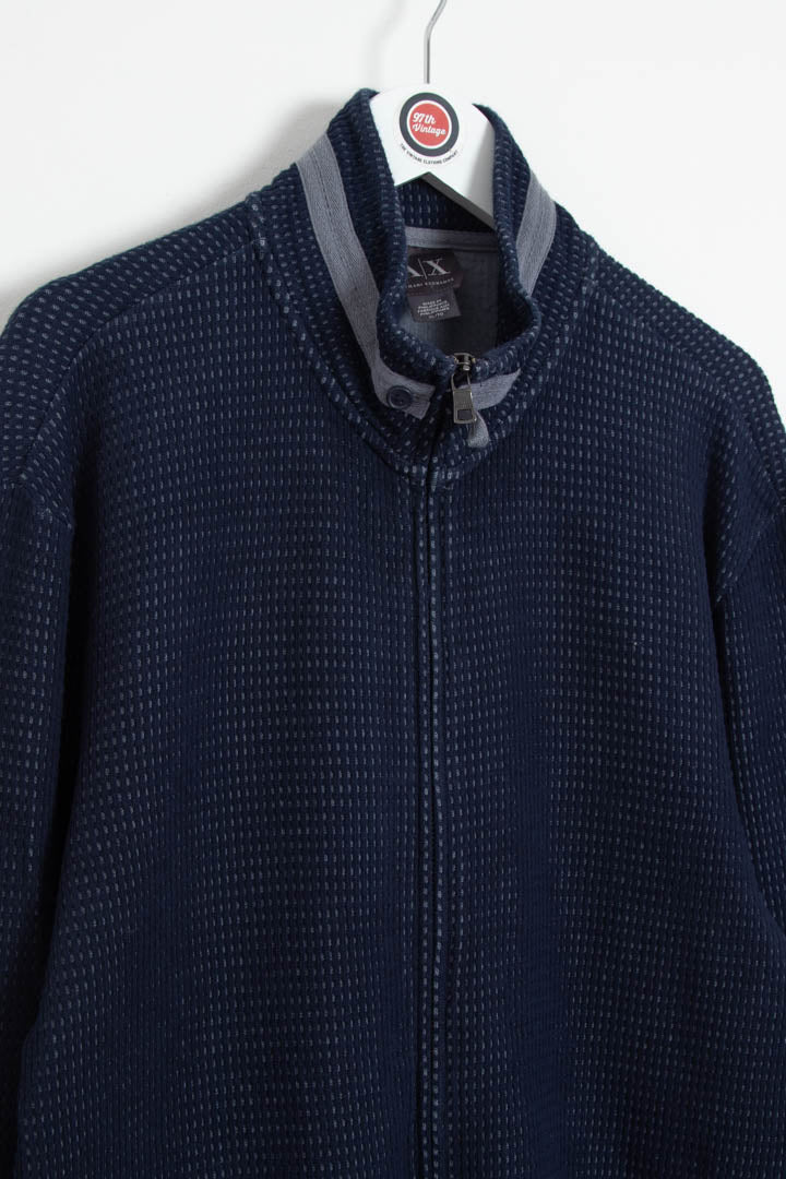 Image of Armani Exchange Zip Through Sweater (L)