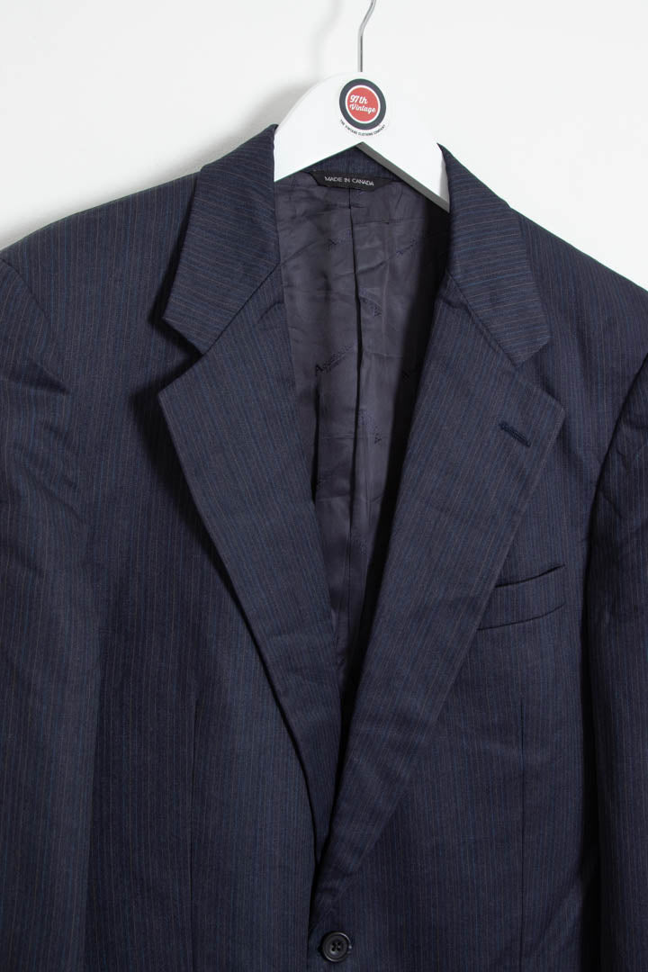 Image of Aquascutum Pinstripe Blazer Jacket (S)