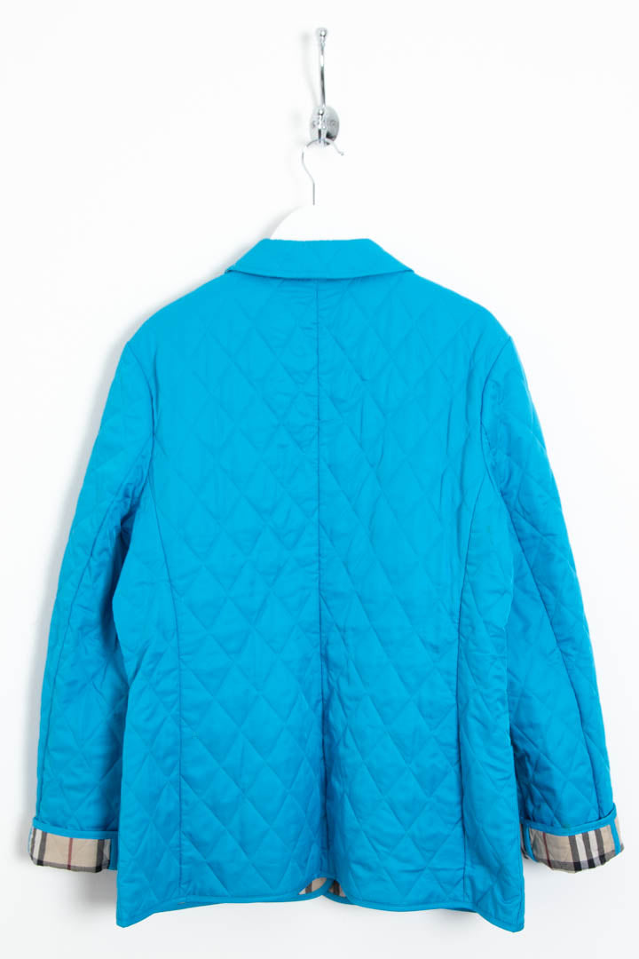 Image of Women's Burberry Nova Check Lined Quilted Jacket (S)
