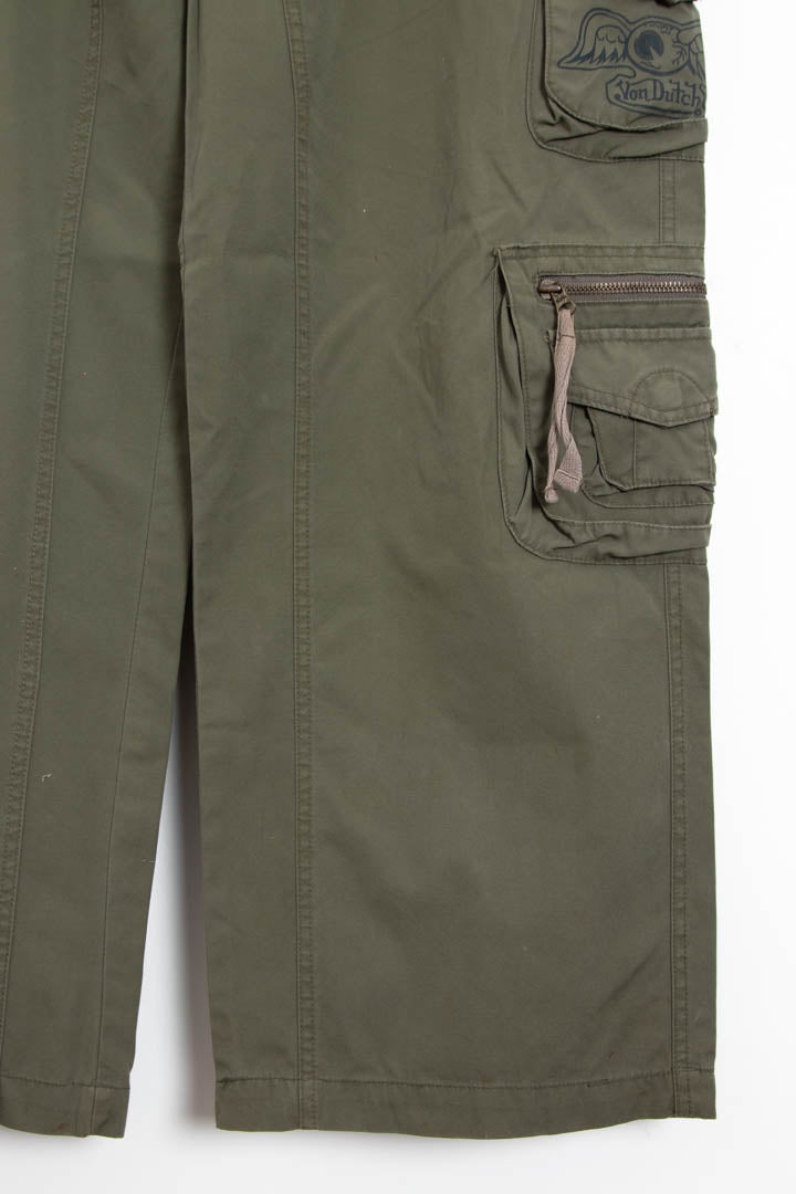 Image of Von Dutch Baggy Cargo Trousers (W34 x L30)