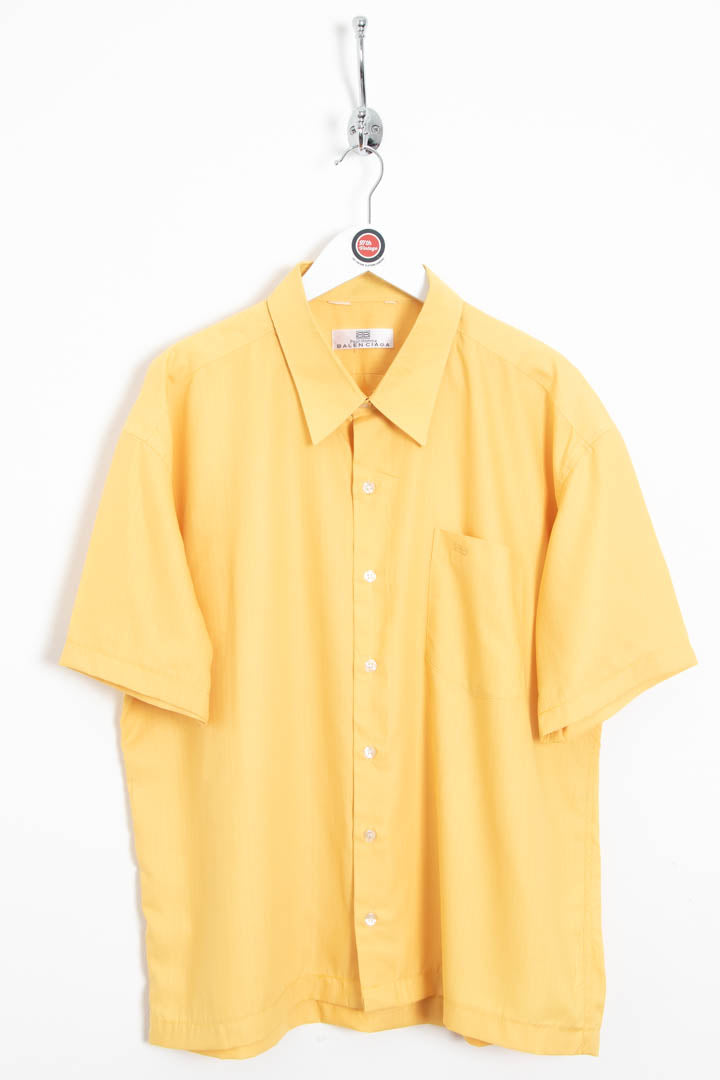 Image of Balenciaga Short Sleeve Pocket Shirt (L)