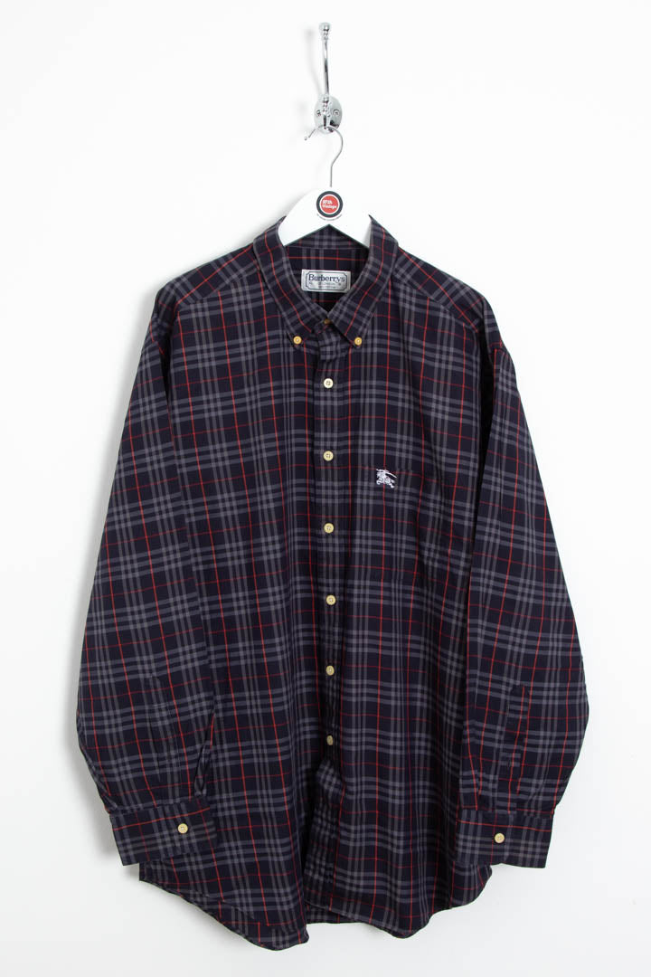 Image of Burberry Long Sleeve Checkered Shirt (XL)