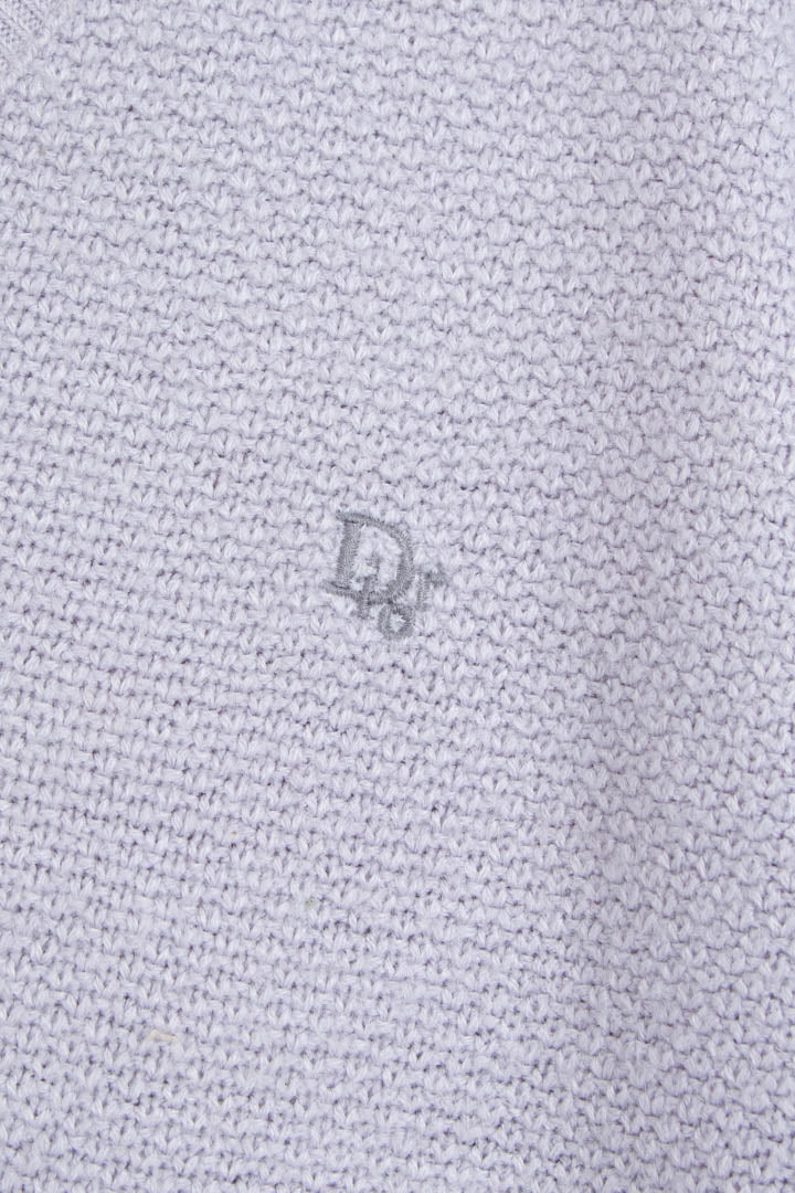 Image of Christian Dior V Neck Knitted Jumper (XL)