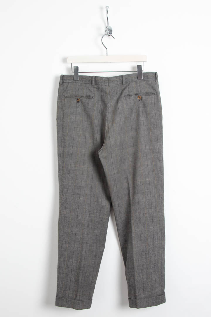 Image of YSL Pleated Suit Trousers (W32 x L30)
