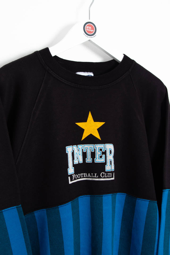 Image of 1990-91 Inter Milan La Felipe Dei Grande Club Sweatshirt (S)