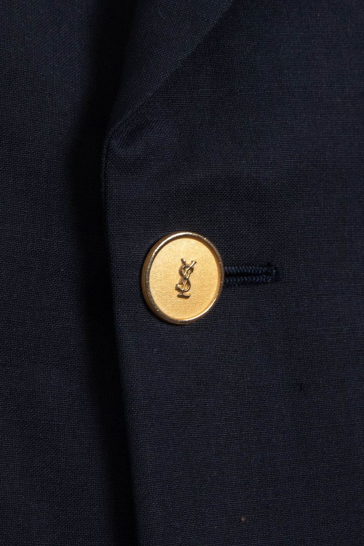 Image of YSL Double Breasted Blazer Jacket (L)