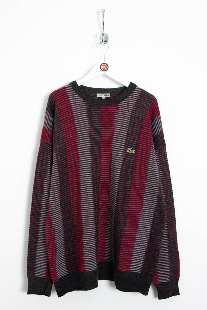 Image of Lacoste Crew Neck Knitted Jumper (XL)