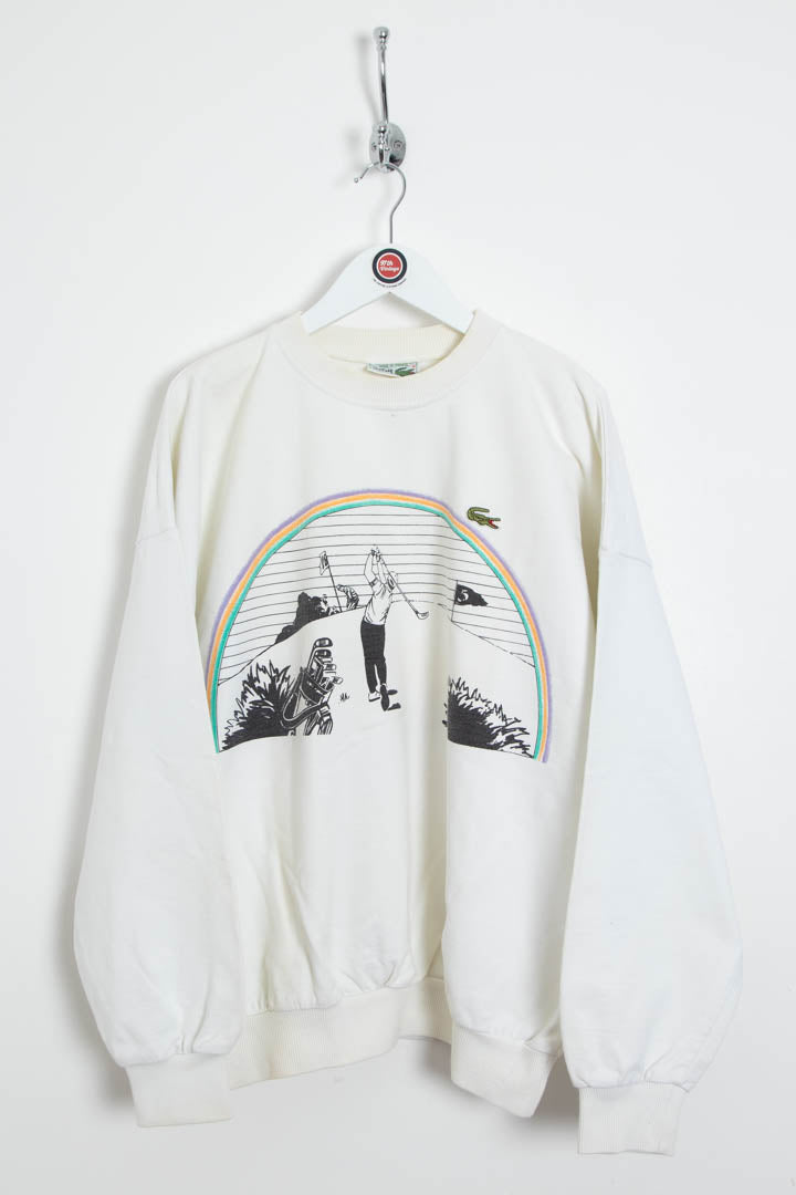 Image of Lacoste Golf Crew Neck Sweatshirt (M)