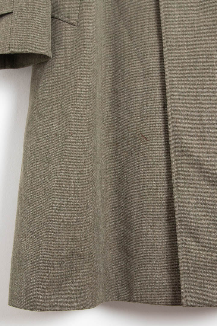 Image of Burberry Tweed Trench Coat (XXL)