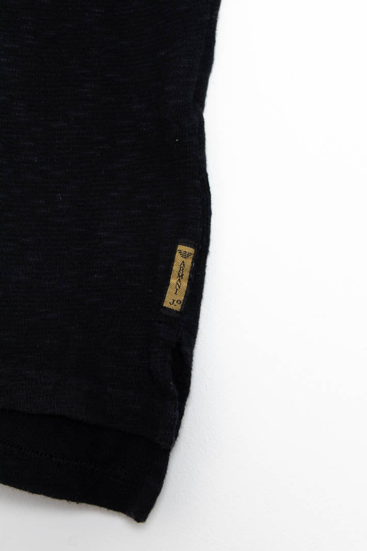 Image of Women's Armani Jeans Sequin Logo Top (M)