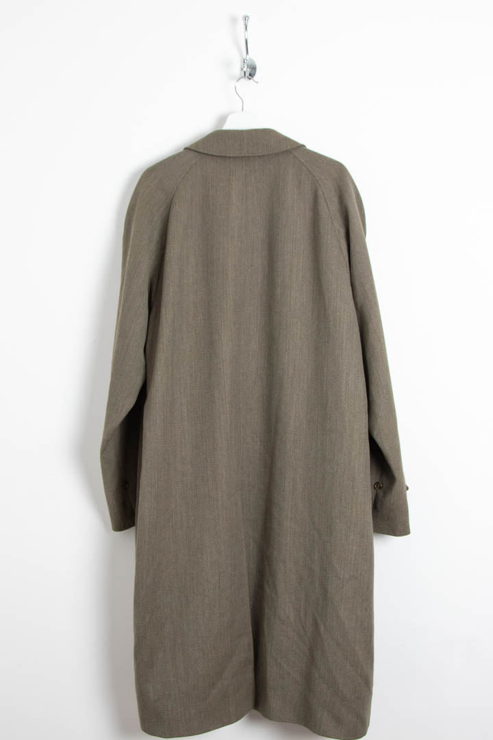 Image of Burberry Tweed Trench Coat (XXL)