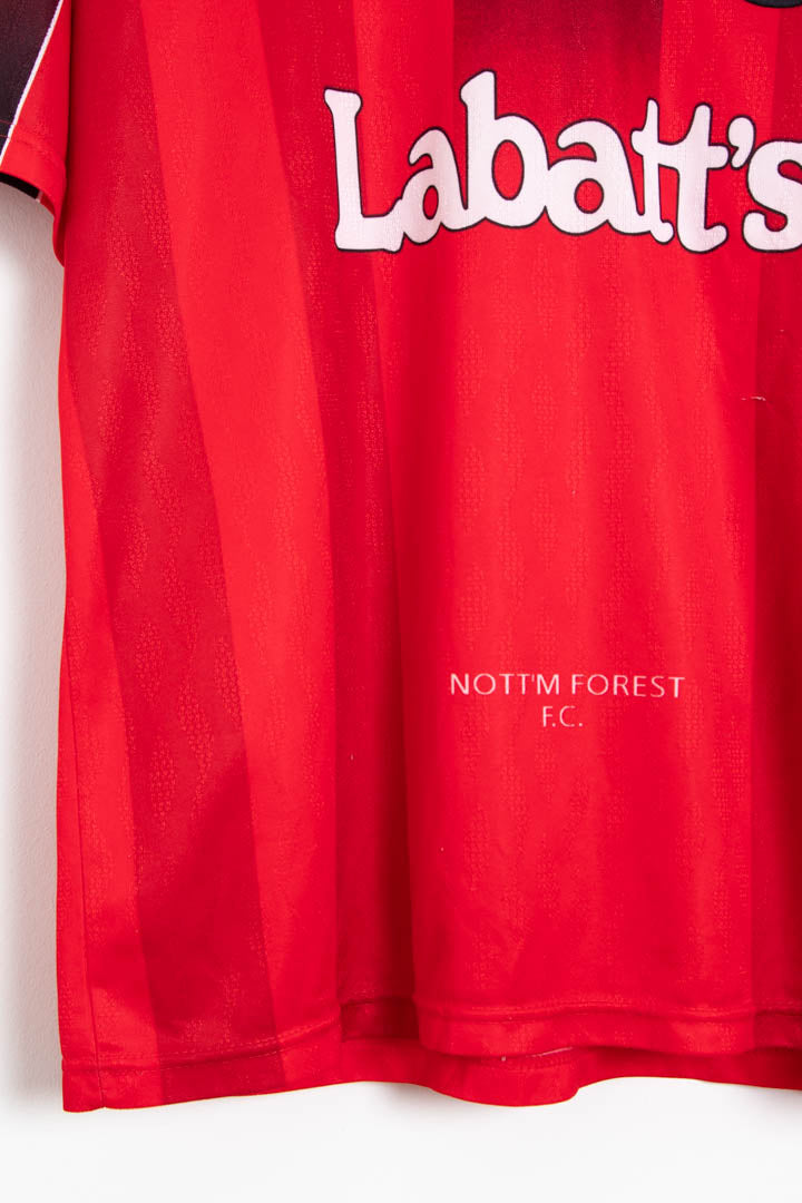 Image of 1996-97 Nottingham Forest Umbro Home Football Shirt (L)